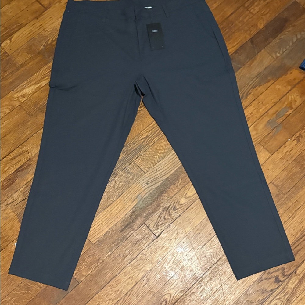 Fabletics Men's Dark Gray Dress Pants